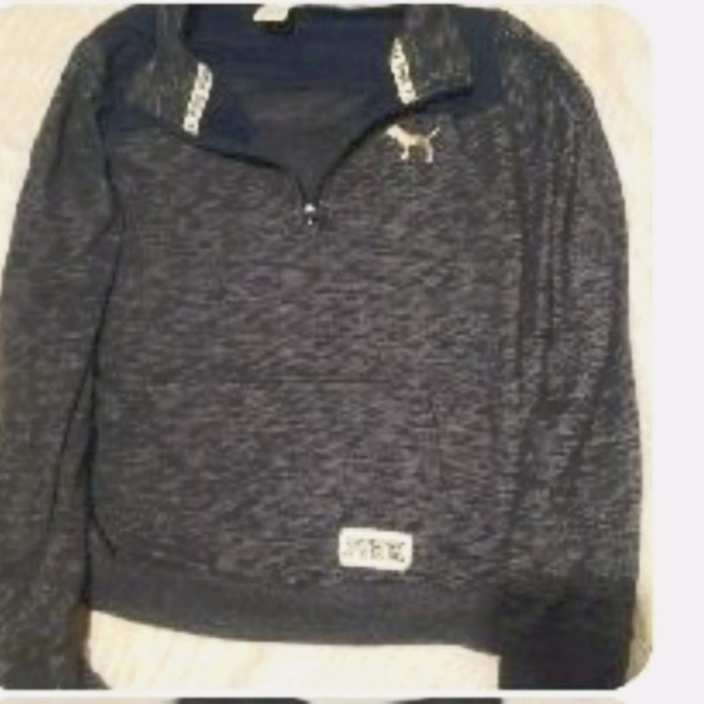 Victoria secret 1/2 zip hoodie